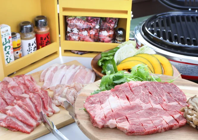 BBQプラン あか牛