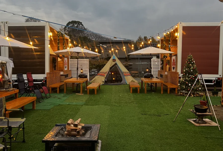 グランピング外観