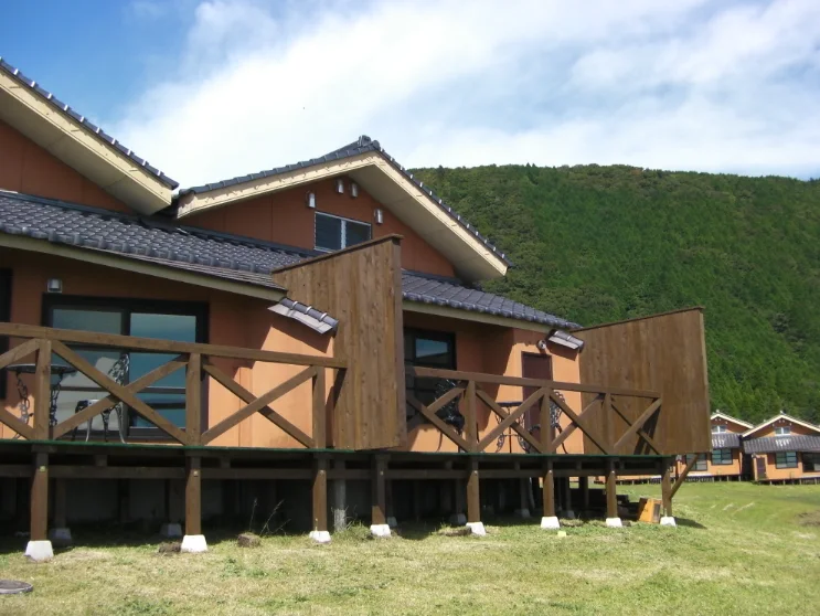 展望テラス付き客室