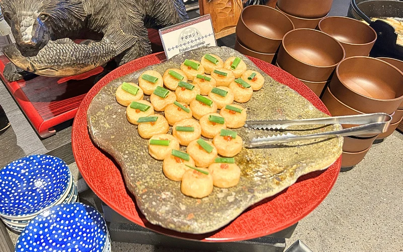 アイヌ料理　ホテルソニア