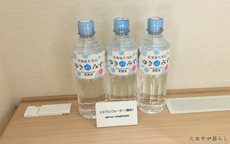 京王プラザホテル札幌　水