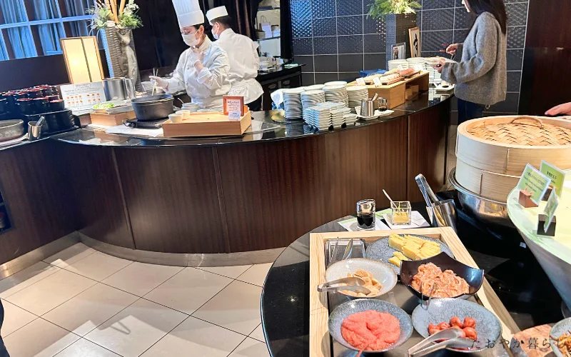 京王プラザホテル札幌　ビュッフェ　朝食