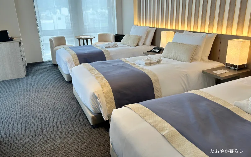 ザゲートホテル京都 トリプル 部屋