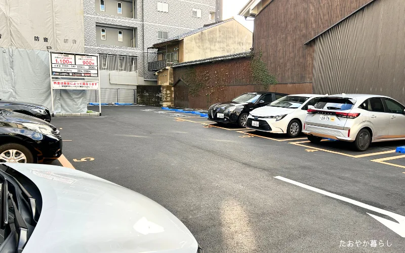 スーパーホテル奈良premiereJR奈良駅　駐車場