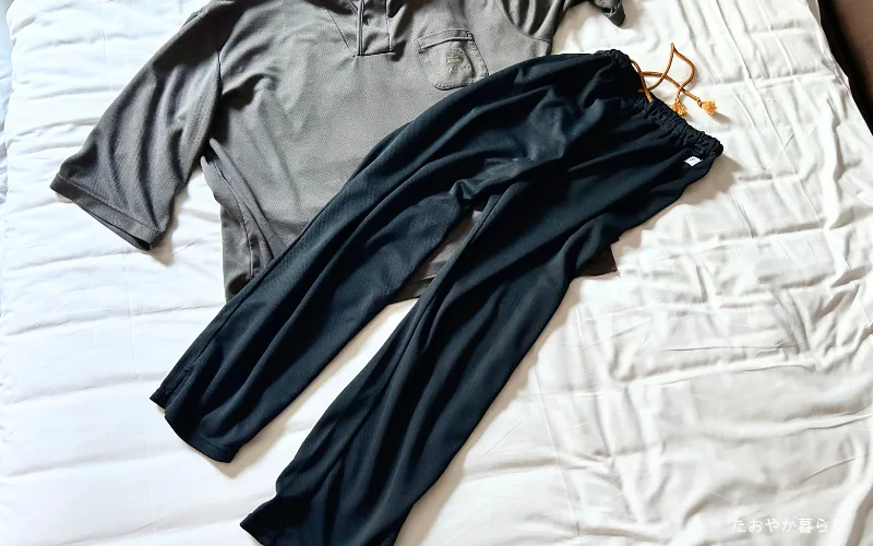 　スーパーホテル奈良premiereJR奈良駅　パジャマ