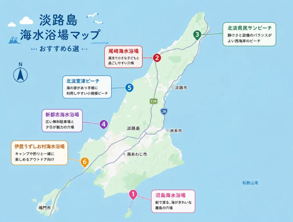淡路島 海水浴 穴場