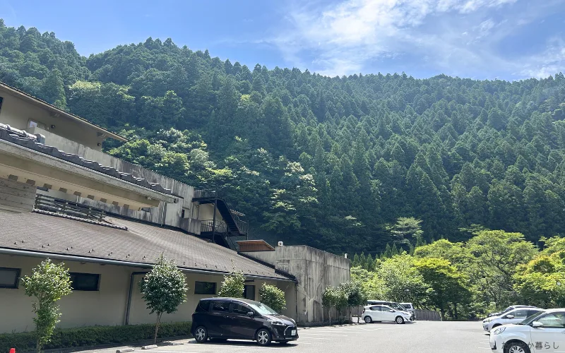 龍神温泉　季楽里　龍神　駐車場