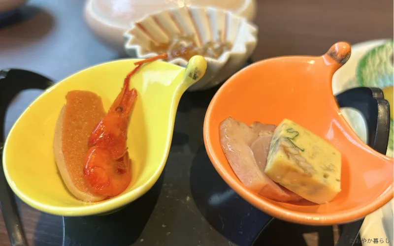 先付け3種盛り