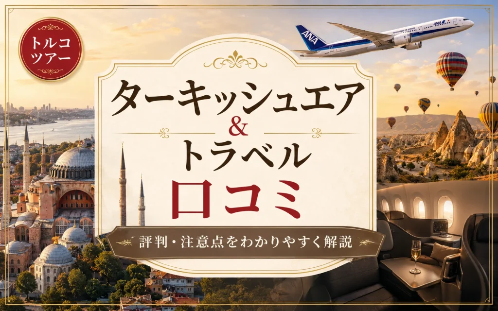 ターキッシュエア＆トラベルの口コミは？利用者の評判・デメリットを徹底調査